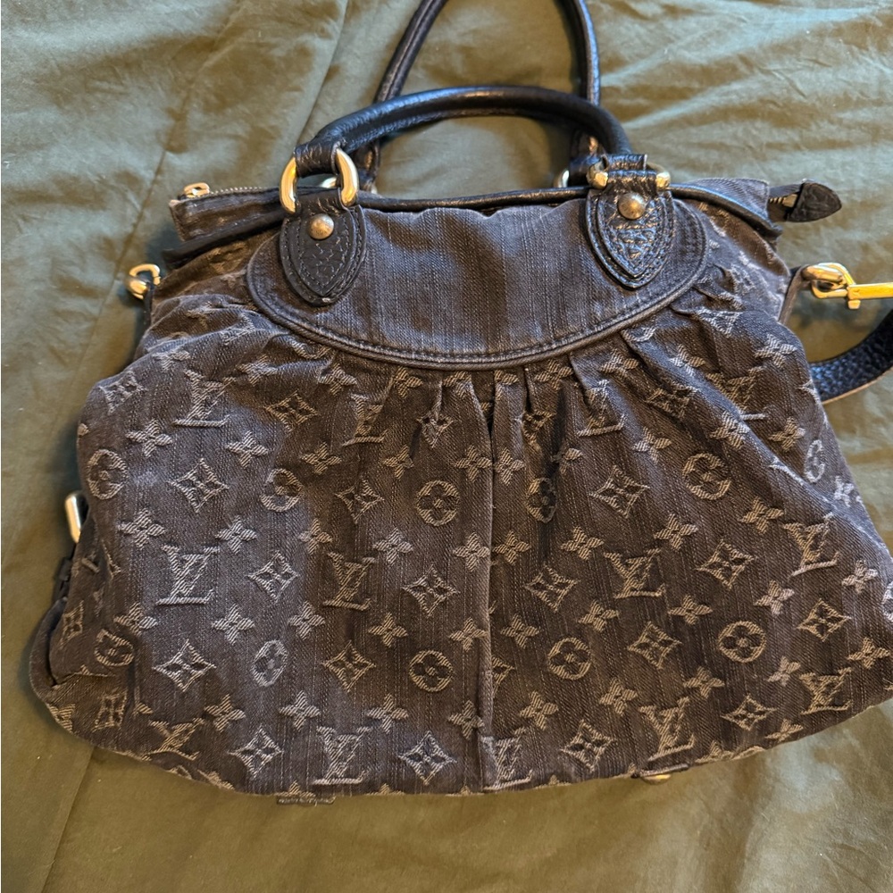 Louis Vuitton Dark Monogram neo cabby Shoulder Bag